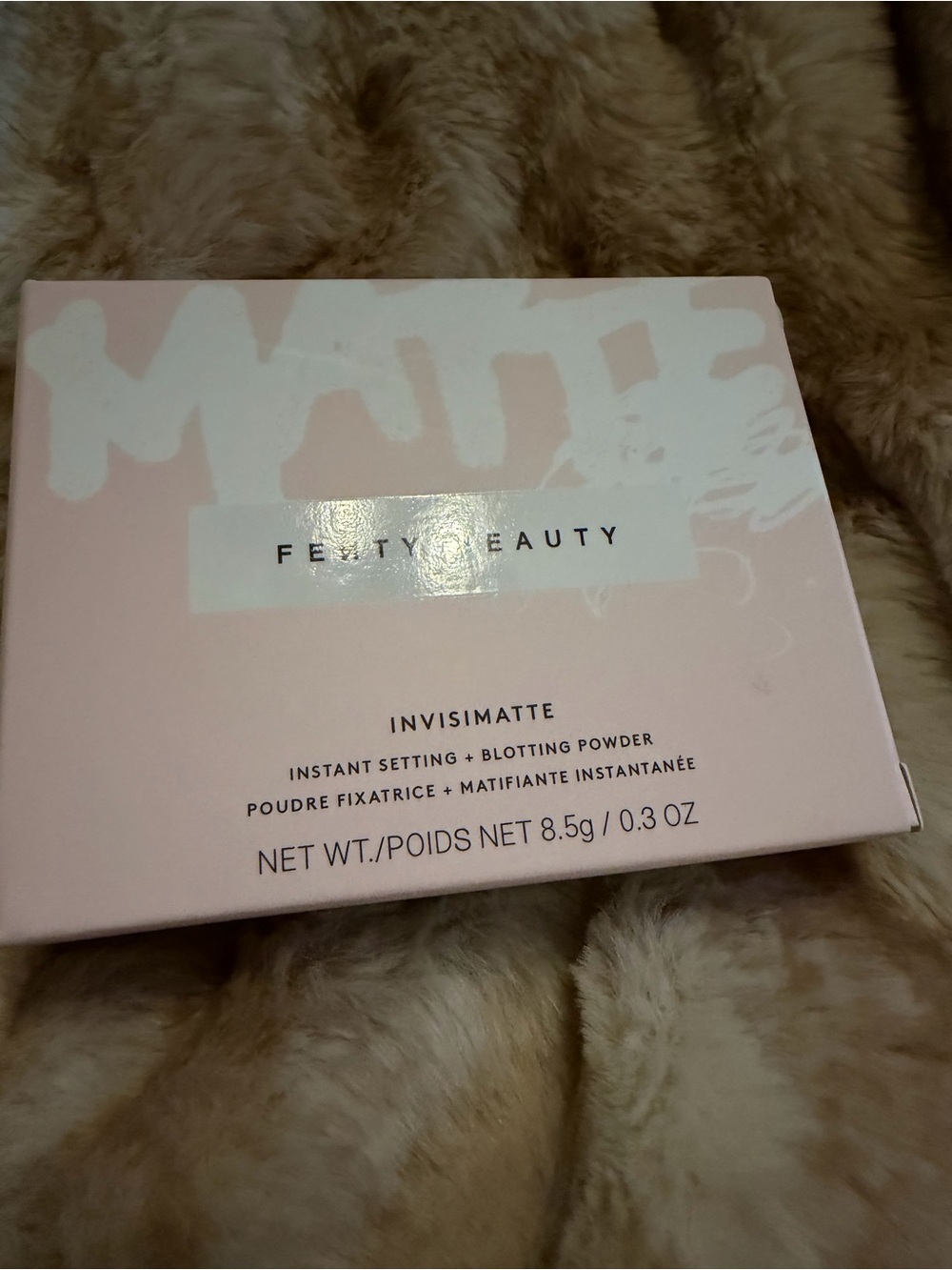 Fenty Beauty Invisimatte Instant Setting + Blotting Powder โ Pink Box
